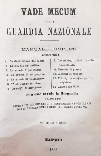 Vade mecum della guardia - mecum,