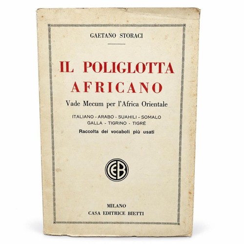 Poliglotta africano storaci - poliglotta,