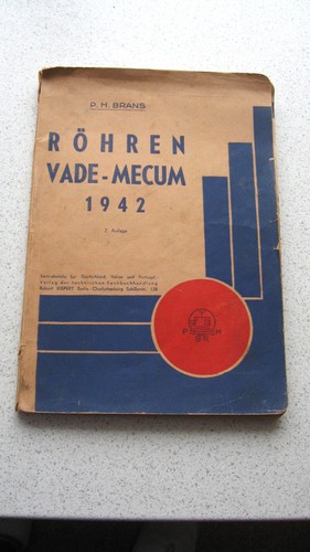 Röhren vade mecum 1942 - röhren, vade-mecum