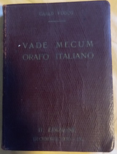 Vade mecum orafo italiano - vade,