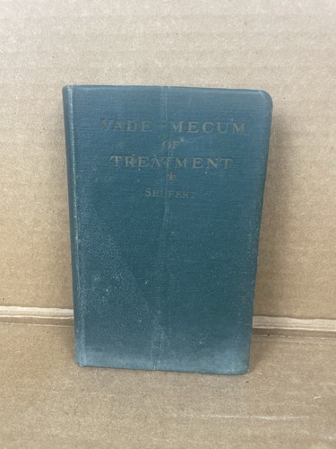 1928 vade mecum - vade-mecum, treatment