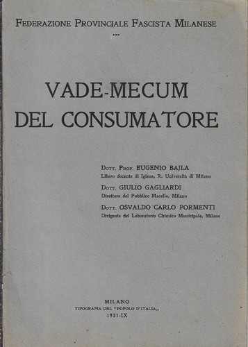 Federazione pro vade - federazione, pro..vade-mecum