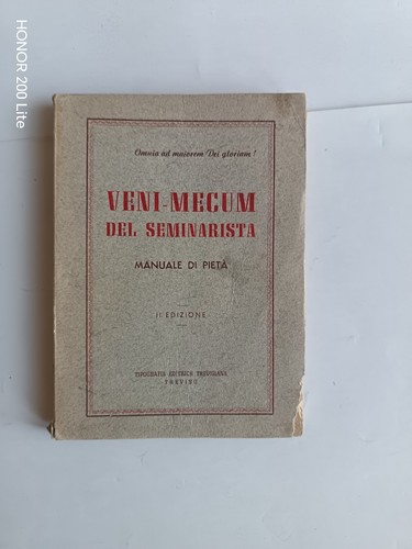 Veni mecum del seminarista